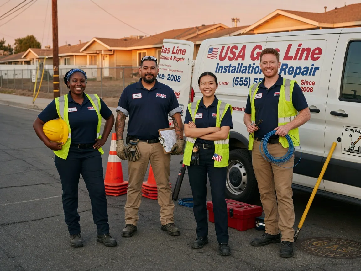 Gas Line Installation company in Portersville, PA
